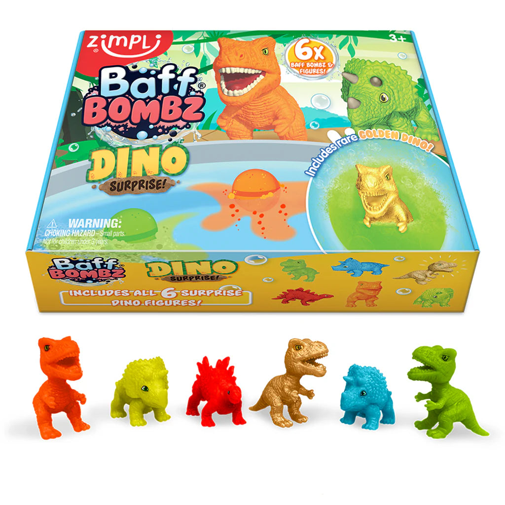 6 bombas sorpresa de baño de Zimpli