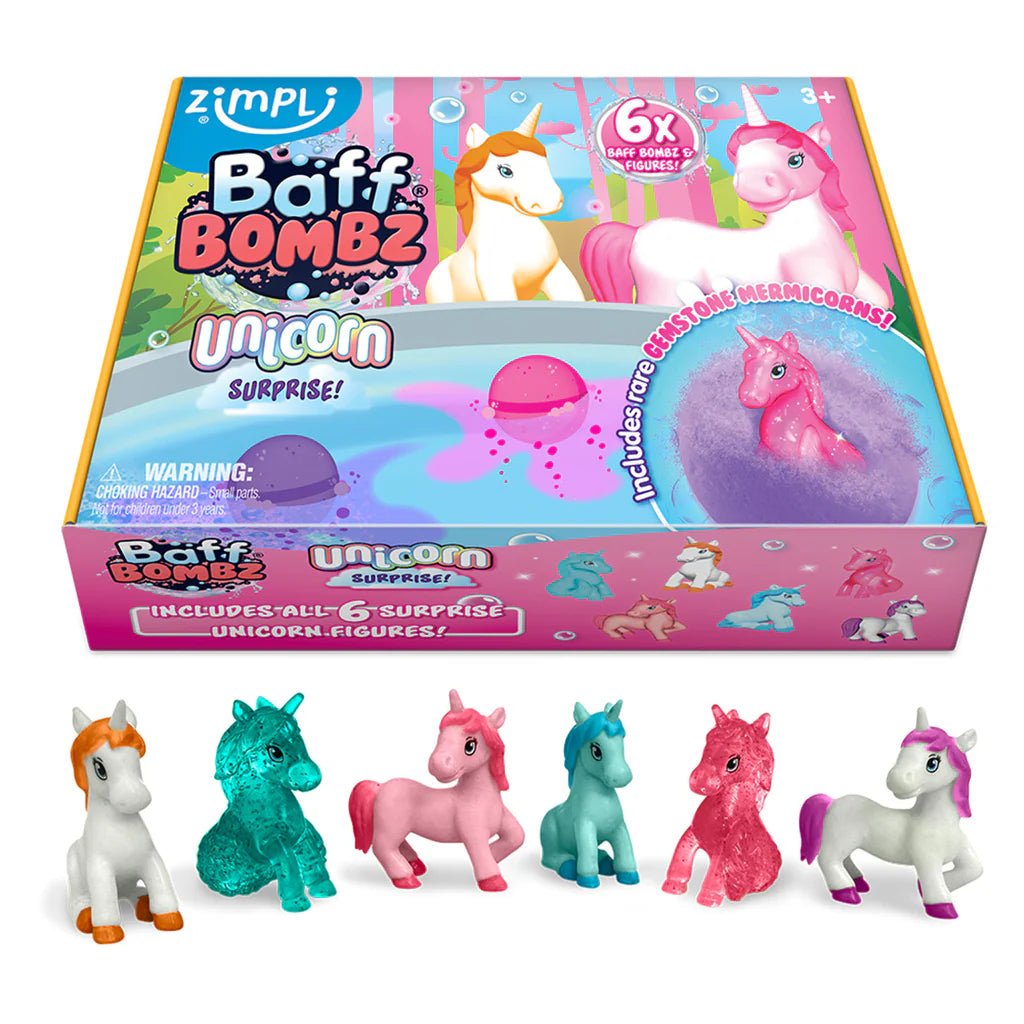 6 bombas sorpresa de baño de Zimpli
