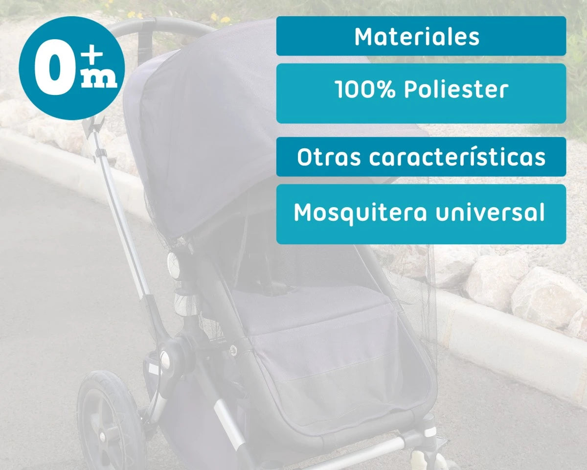 Mosquitera silla de paseo universal de Kiokids