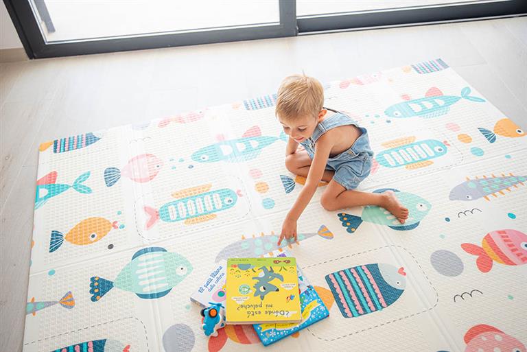 Alfombra de juegos 200x150 cm de Olmitos