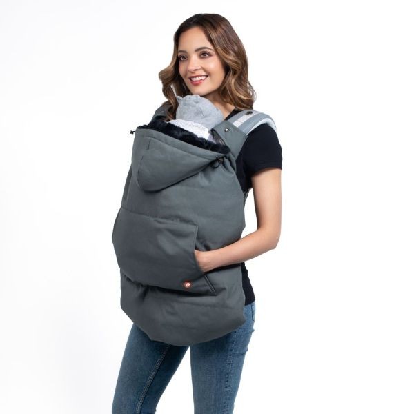 Cobertor de porteo modelo winter de Wombat&Co