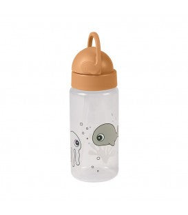 Botella de plástico libre de BPA con pajita de Done bydeer