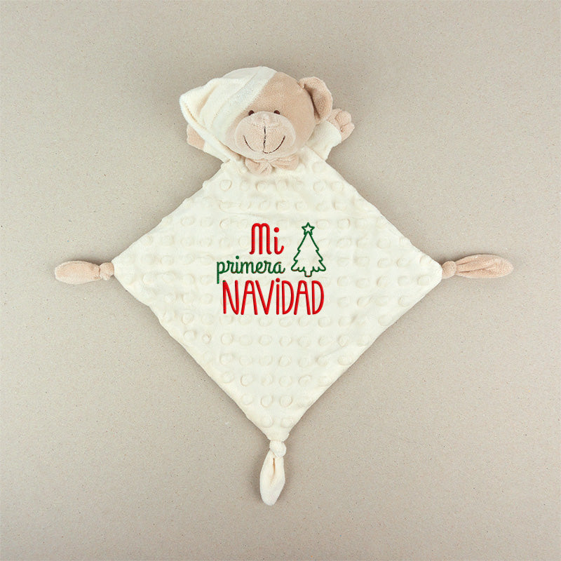 Dou dou clásico beige Mi primera Navidad