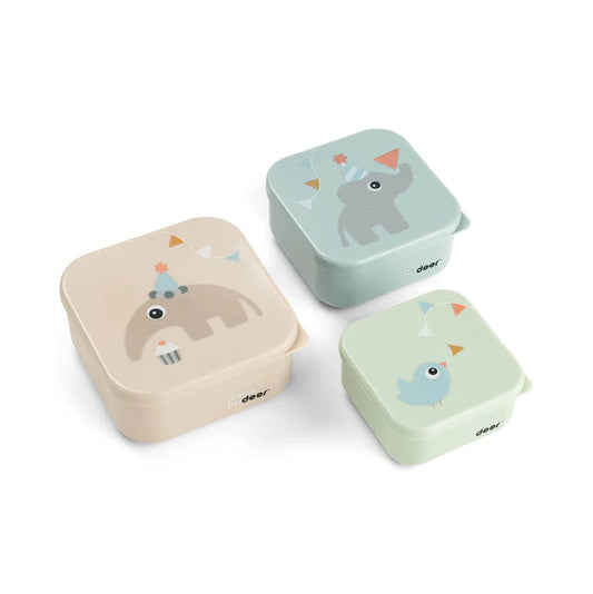 Snack box set de 3 cajitas de Done bydeer