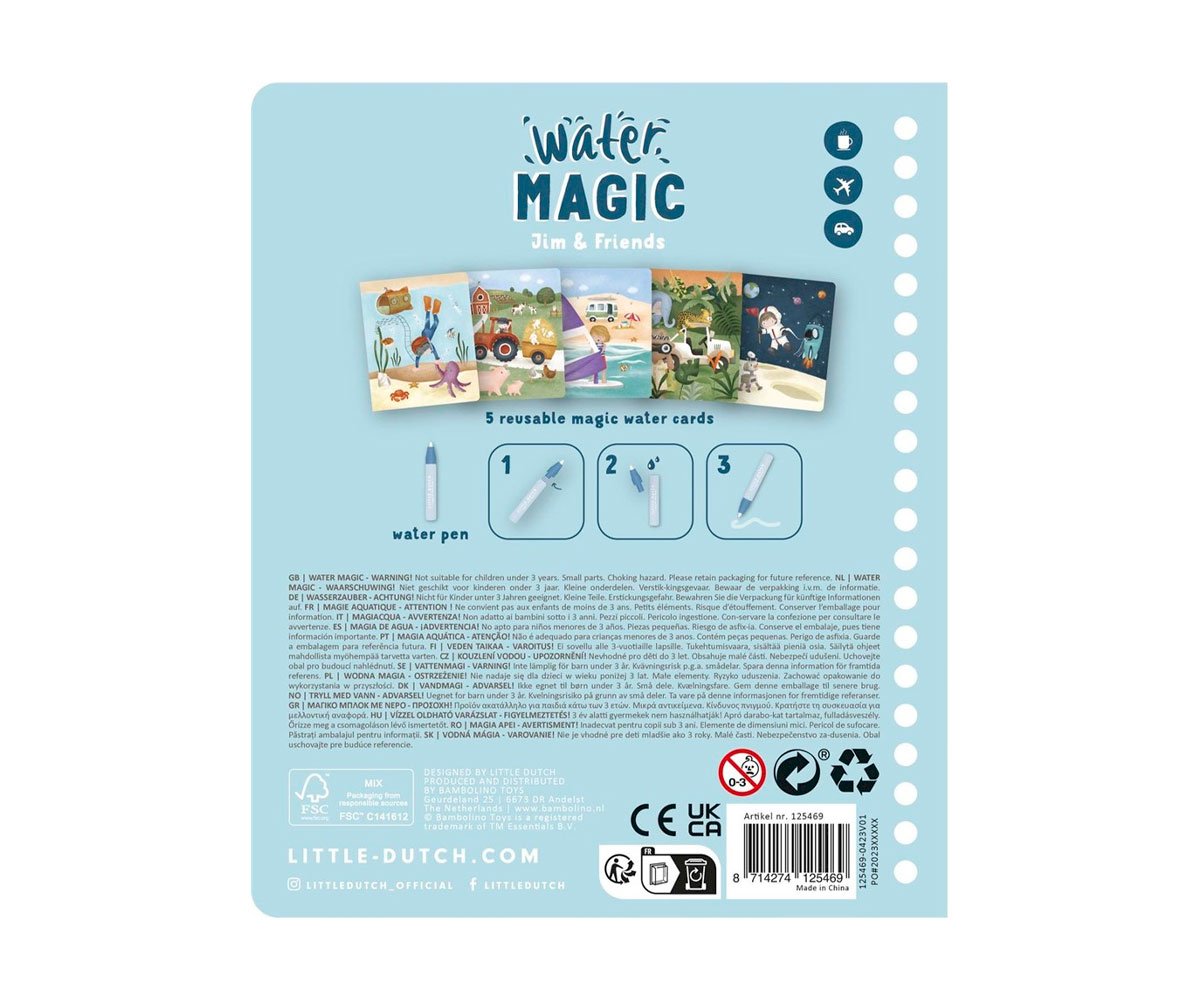 Libro Water Magic de Jim & Friends
