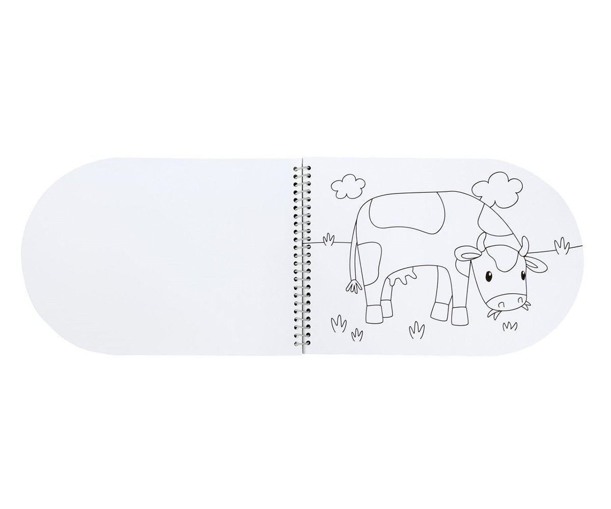 Libro para Colorear con Acuarelas Little Farm de Little Dutch