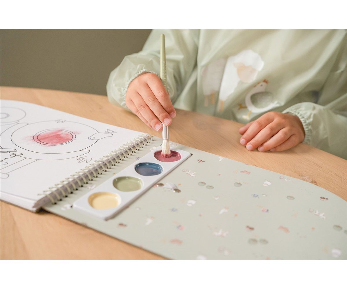 Libro para Colorear con Acuarelas Little Farm de Little Dutch