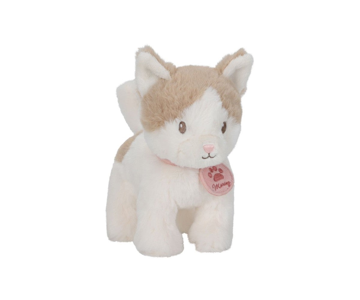 Gatito de peluche Marley con su bolsito de trasporte de Little dutch
