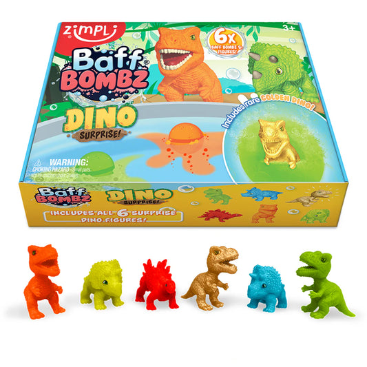 6 bombas sorpresa de baño de Zimpli