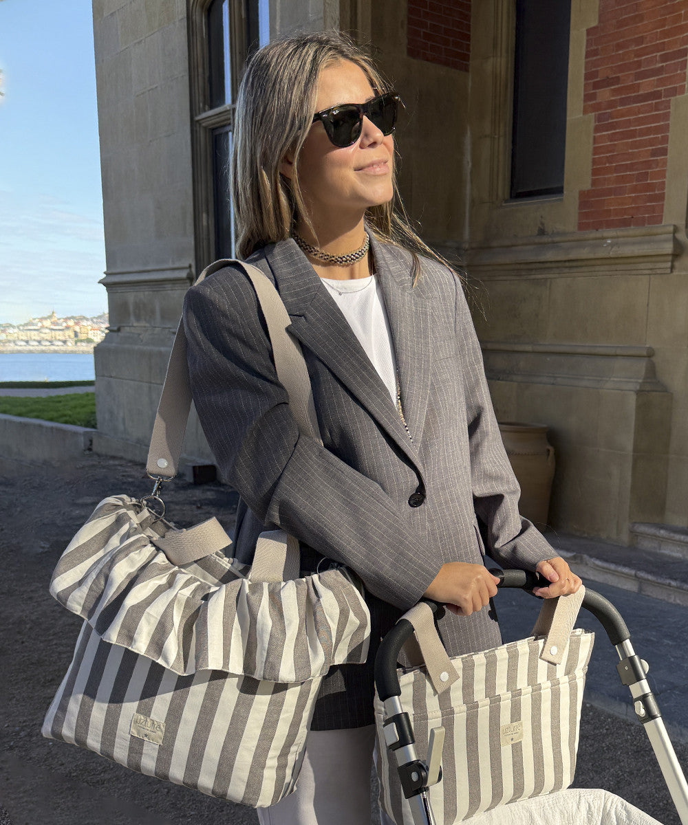 Bolso talega rayas de Uzturre